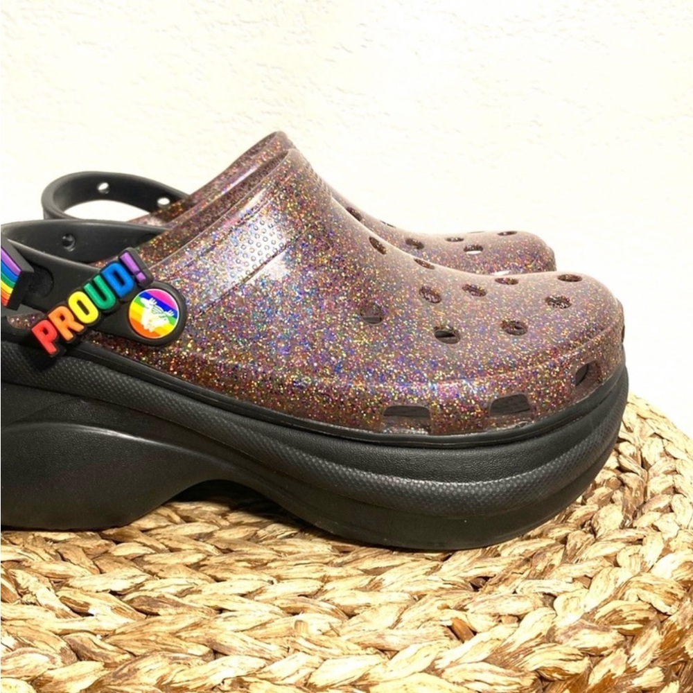 Crocs platform pride glitter 🏳️‍🌈 LGBT